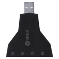 Adaptador Placa de Som Usb 4 Portas P2 - Compativel Com Ps3 - A4pusbm
