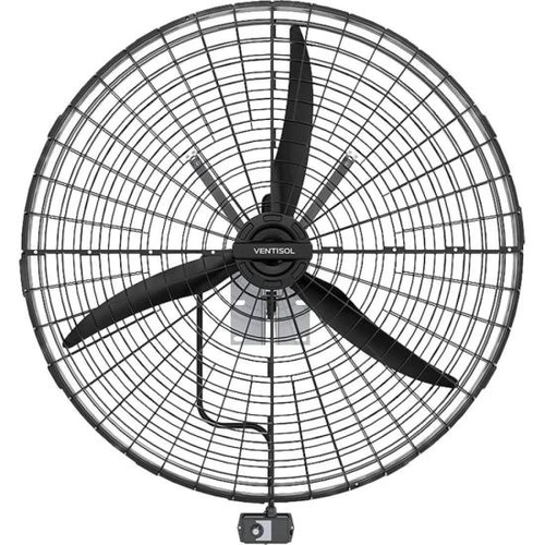 Ventilador De Parede Ventisol Gp Vp1m2 1 Metro Preto 220v