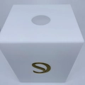 Caixa para descarpack 3 litros Preta - Logo alto relevo inicial ou desenho