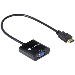 Cabo Adaptador Conversor HDMI VGA 25 CM 6,75 Gbps - Vinik