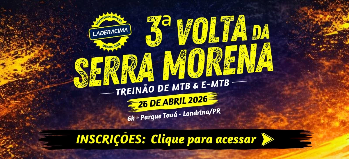 Link de inscrição da 3ª Volta da Serra Morena