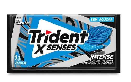 Trident X Senses Sem Açúcar 8g