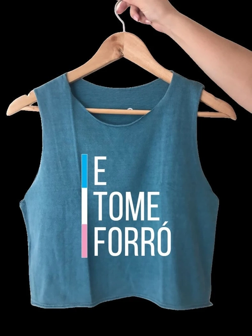 Cropped Stone Regata E Tome Forró