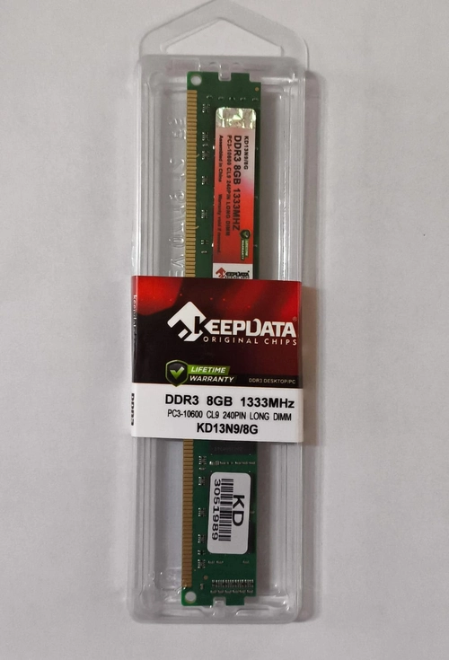 Memória Desktop 8gb ddr3 1333mhz Kd13n9/8g - KeepData