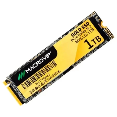 HD SSD NVME CAP 1TB PCIE 2280 MACROVIP GOLD - MVGLD/1TB