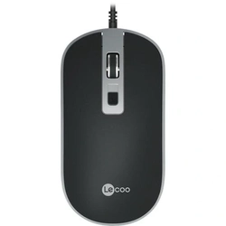Mouse Lecoo Preto - Ms104