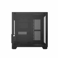 Gabinete Gamer Forcefield Black Vulcan - Frontal e Lateral Em Vidro - Pcyes - Gffbvp