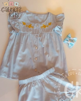 conjunto Baby com bordado