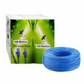 Cabo Rede Patch Cord Cat6 100m Anatel (caixa) Ref. Xc-cat6-100 Azul