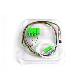 Cabo Optico Splitter Evus Opf-plc1x4-sc/apc Plc 1x4 1m G657a1