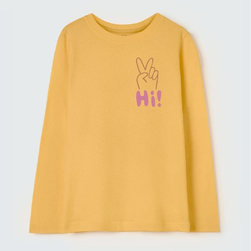 Blusa Manga Longa Hi! Hering - Feminino