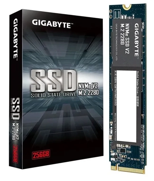 HD SSD Gigabyte 256GB M.2 PCIe NVMe - G3NVMEV2256G