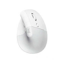 Mouse Logitech Lift Branco Sem Fio Ergonômico - 910-006469-C
