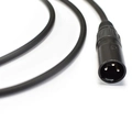 Cabo para Microfone Xlr Macho / Xlr Femea Ninja Lw 25ft 7,62 Metros Preto
