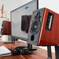 Monitor de Áudio 66W RMS Bluetooth Edifier Madeira - R1700bt