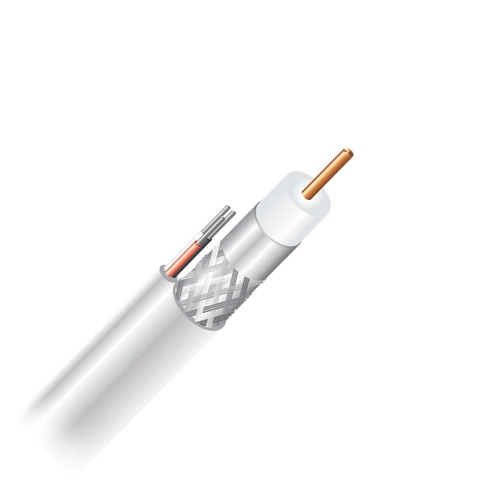 Cabo Coaxial Cabletech Std-40+tp3 Branco 100 Metros 801214000p01cb12