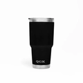 Copo Térmico Tumbler 30 OZ 887ml com Tampa - QGK (Preto)