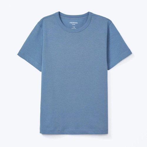 Camiseta Manga Curta Hering Unissex - Azul