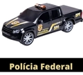 CARRO CAMIONETA POLICIA FEDERAL FORÇA & AÇÃO 34.5CM POLIPLAC