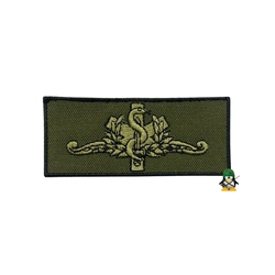 Distintivo de Peito Bordado de Baixa Visibilidade (Curso de Saúde Operacional)