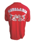 Camiseta Estampada Cavalaria (Vermelha)