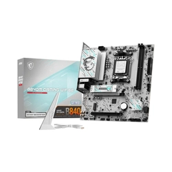 Placa Mãe MSI B840M GAMING WIFI6E, Chipset AMD B840, Socket AM5, DDR5, mATX, PCIe 4.0