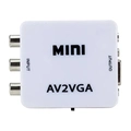 Adaptador Mini Conversor Rca P/ Vga Ref. Es-05
