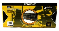 PORTA CD ORGANIZER P/ 45 CD'S NEWNESS
