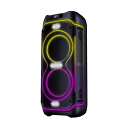 Caixa de Som Amplificada V8 Party Af 8 2000w Bluetooth/fm/usb/sd Vs004 Vibe Sound