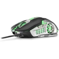 Mouse Gamer Multilaser 2400 Pi Preto e Grafite Mo269