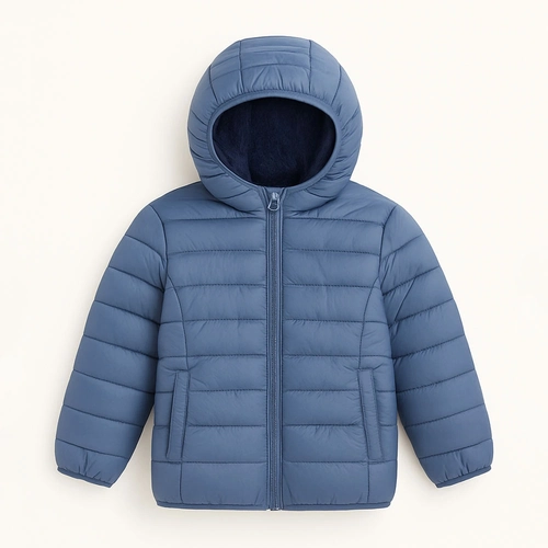 Jaqueta Puffer Peluciada com Capuz Grand Bazar  - Masculina