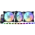 Kit Cooler Gabinete K-MEX 3x120MM ARGB - AK-AAG1