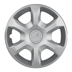 Calota Aro Grid 15a Sandero/megane/logan 2014/15 Prata