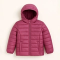 Jaqueta Puffer Peluciada com Capuz Grand Bazar  - Feminina