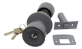 Fechadura Tubular 90mm Cinza Vouga