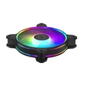 Fan para Gabinete Masterfan Mf120 Halo 2 Argb 120mm - Preto -mfl-b2dn-21np2-r2