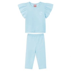 Conjunto Blusinha Manga Curta e Calça Legging Lik Kids - Menina
