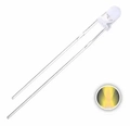 Kit Led 3mm Alto Brilho - 10 Peças Amarelo