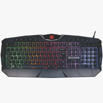 Teclado Gamer Preto Rgb Teclas Multimidia 19 Teclas Anti-Ghosting Tpc-073 Hoopson