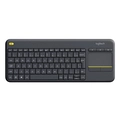Teclado Logitech K400 Plus Preto Sem Fio 920-007125-C