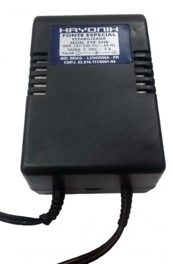 FONTE RETIF. FTE 2H E 5VDC 2A ESTAB.P/HUB