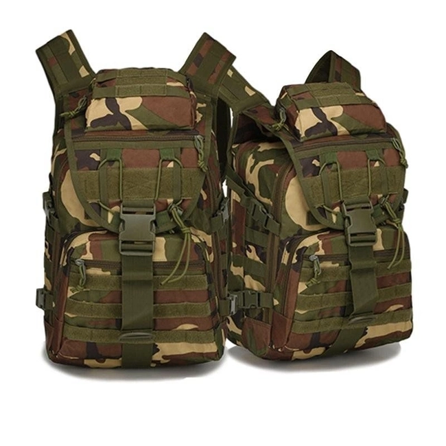 Mochila Tática Manobras (Camuflado Floresta)