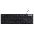Teclado Vinik Usb Multimidia Slim Chocolate Teclas Redondas Led Branco 1.8m - Tc200