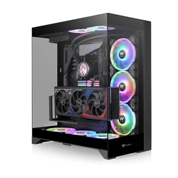 Gabinete Gamer Thermaltake Cte E550 TG, Laterais de Vidro, mid-Tower, Sem fans, Preto - CA-1Z8-00M1WN-00