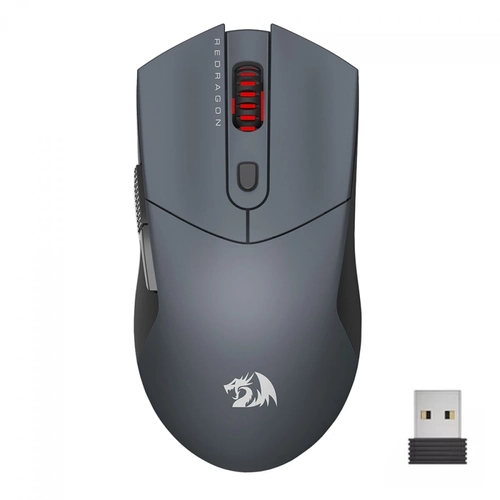 Mouse Gamer Redragon St4r Pro Wireless Bluetooth Black 6 Botões Programáveis - M917RG-PRO