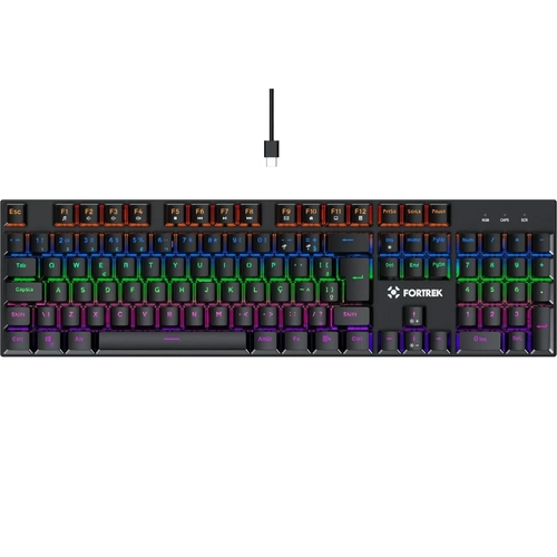 Teclado Gamer Mecânico Fortrek Gravity Preto - 84138