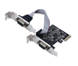 Placa PCI Express Low Profile - 2 portas Seriais - 27119134