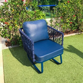 Poltrona  Alumínio e Corda Náutica Espanha