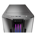Gabinete Gamer Cougar Gemini M Iron Gray, Mini Tower, RGB, com FAN, Lateral em Vidro - 385TMB0-0001