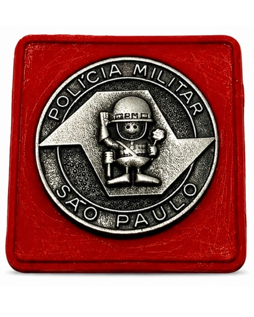 Láurea emborrachada com metal PMZITO - 3°grau